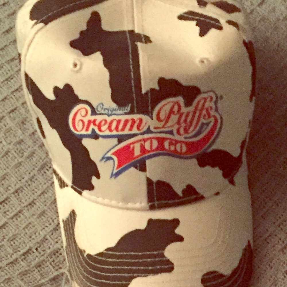 State fair cream puff cap